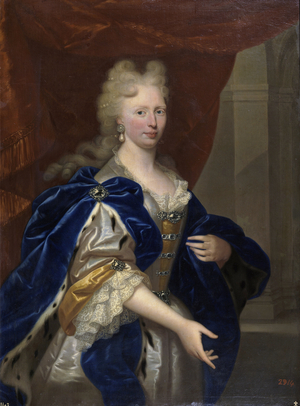 Portrait of Maria Josepha of Austria (oil on canvas)