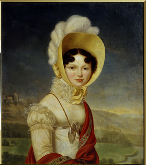 La Grande Duchess Catherine Pavlovna From Russia (1788-1819), 19th century (oil on canvas)