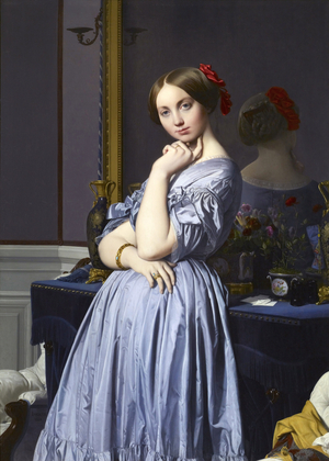 Portrait Of Louise De Broglie, Countess Of Haussonville (1818-1882), 1845 (painting)