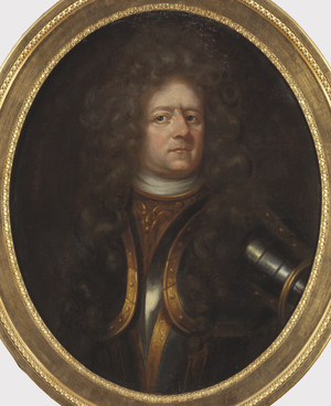 Portrait of Count Otto Wilhelm Koenigsmarck (1639-1688), 17th century (oil on canvas)