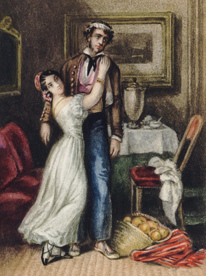 Carmen, 1846 (colour litho)