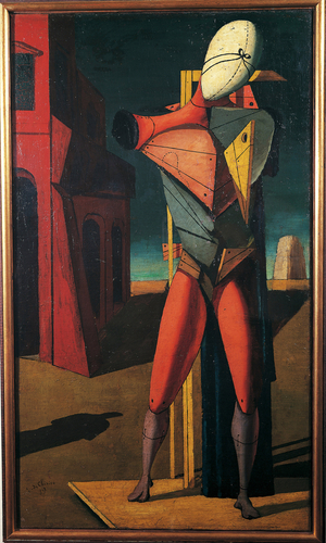 THE TROUBADOUR, 1917 (oil on canvas)