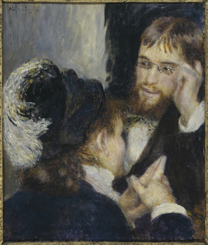 Conversation, 1875-78 (oil on canvas)