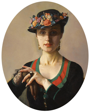 Portrait of a Lady, 1936 (oil on canvas)