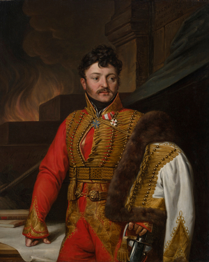 Lieutenant Field Marshal Count Ferdinand von Wartensleben (1778-1821), 1810 (oil on canvas)