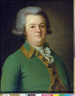 Portrait Of Vasily IVanovich Likhachev (?), 1791 (oil on canvas)