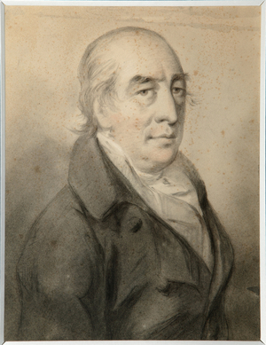 Portrait of Count Grigory Alexeyevich Shcherbatov (1735-1810) (chalk on paper)