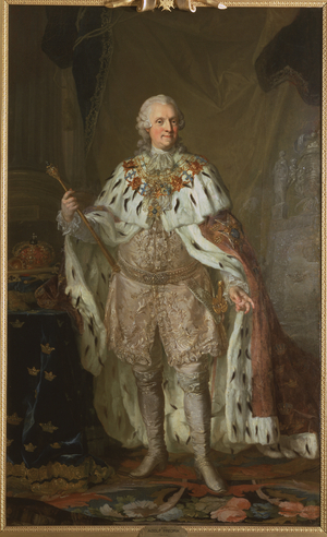 Portrait of Adolph Frederick (1710-1771), King of Sweden, 18th century (oil on canvas)