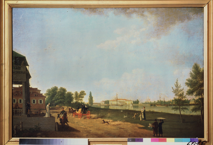 View Of The Kamenny Palace (Pierre De Pierre), In Saint Petersburg, 1804 (oil on canvas)