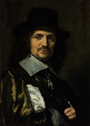 Portrait Of The Painter Jan Asselyn (Asselijn Or Asselin) (1610-1652), 1650-59 (oil on wood)