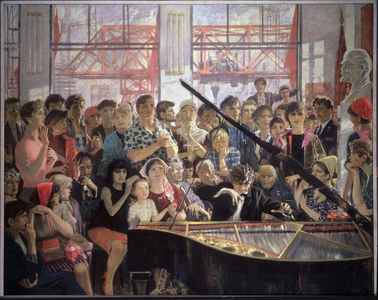 Appassionnata (sonata for piano number 23) by Ludwig van Beethoven (1770-1827), 1967 (oil on canvas)