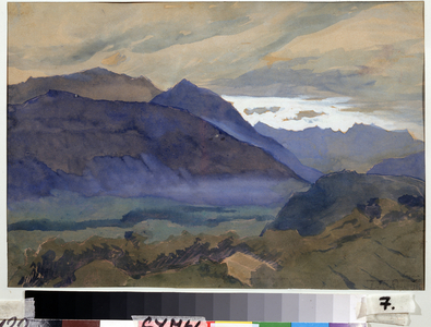 LUGANO (Switzerland) (LUGANO), 1912 (watercolour)