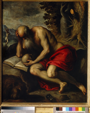 Saint Jerome, 1594 (oil on canvas)