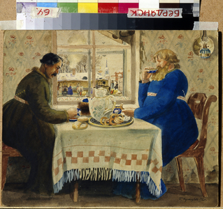 The Coachmen, 1920 (watercolour on paper)