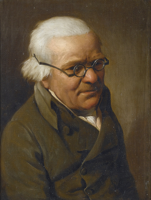 Portrait Of A Man Wearing Glasses, 1807 (oil on canvas)