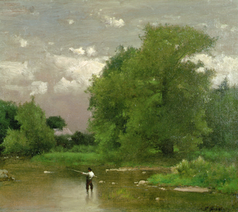 Pampton, New Jersey (oil on canvas)