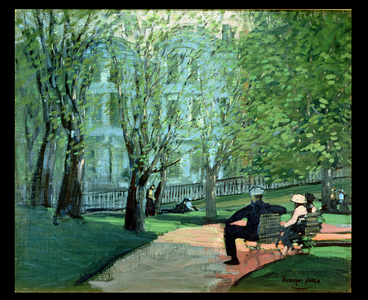 Summer Day, Boston Public Garden, c.1923 (oil on canvas)