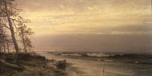 The Coast of New Jersey, 1874 (oil on canvas)