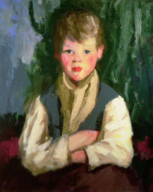 The Little Irishman, 1913 (oil on canvas)