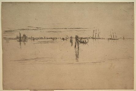 Long Lagoon, c.1879-80 (etching & carbon ink on paper)