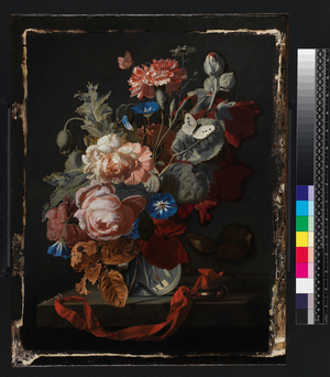 Vase of Flowers, 1669 (oil on canvas)