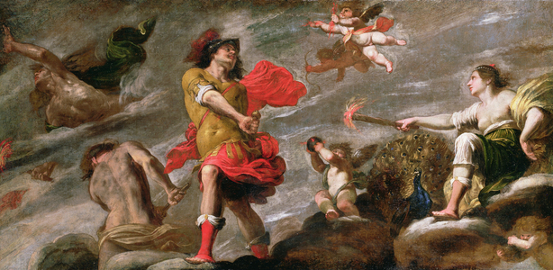 Juno and Mars, c.1650 (oil on canvas)