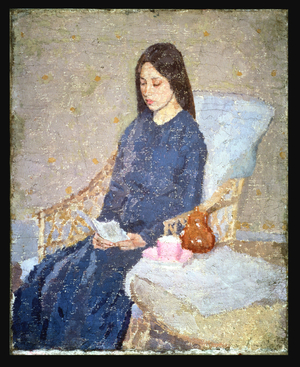 The Convalescent, c.1923-24 (oil on canvas)