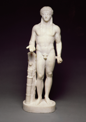 Statuette of Apollo (Pentellic marble)