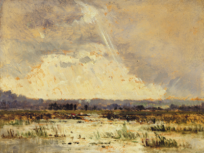 The Marsh in the Souterraine, 1842 (oil on canvas)