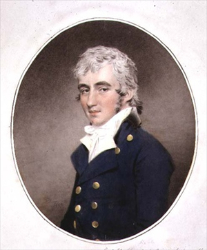 Mr Keeble (or Keble) 1798 (chalk, w/c on paper)