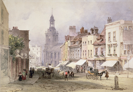 No.2351 Chester, c.1853 (pencil & watercolour on paper)