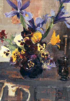 Pansies, 1926-34 (oil on canvas)