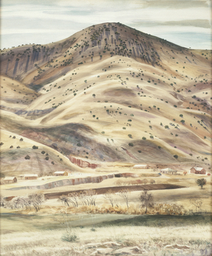 Tierra del Sol, 1964 (w/c on paper)