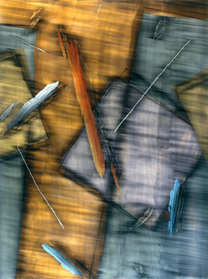 Intermediate Force, 1981 (acrylic on canvas)