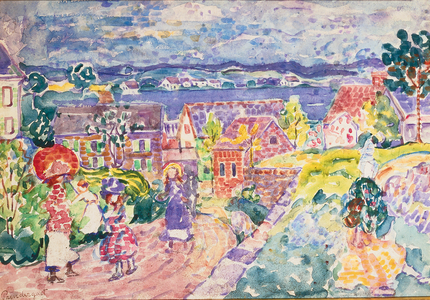 South Side Hills, c.1912-13 (w/c on paper)