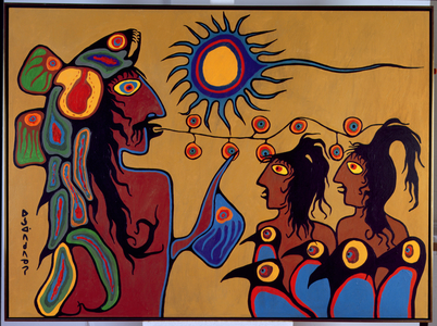 Storyteller of the Ages, 1970 (acrylic on canvas)