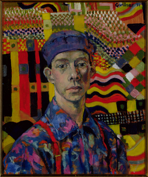 Portrait of a Young Man, 1991 (oil on canvas)