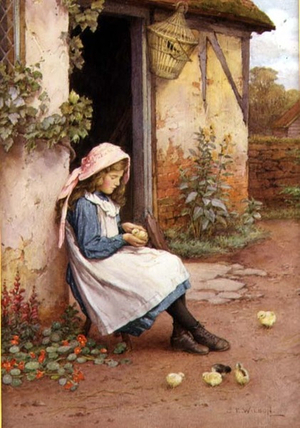 The Little Chick (w/c)