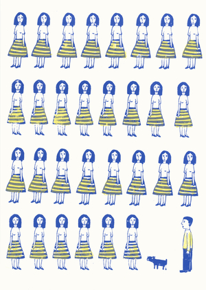 Countdown II, 2008 (screenprint)