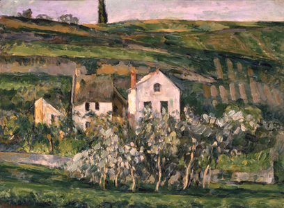 Small Houses at Auvers, c.1873-74 (oil on canvas)