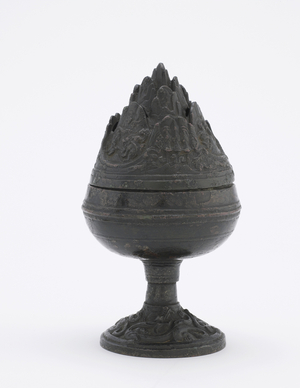 Incense burner (shan lu) with cover (bronze)
