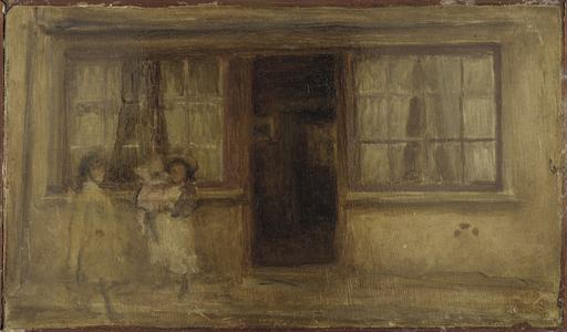 The Little Nurse, 1895 (oil on wood panel)
