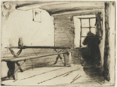 The Miser, c.1861 (drypoint on paper)