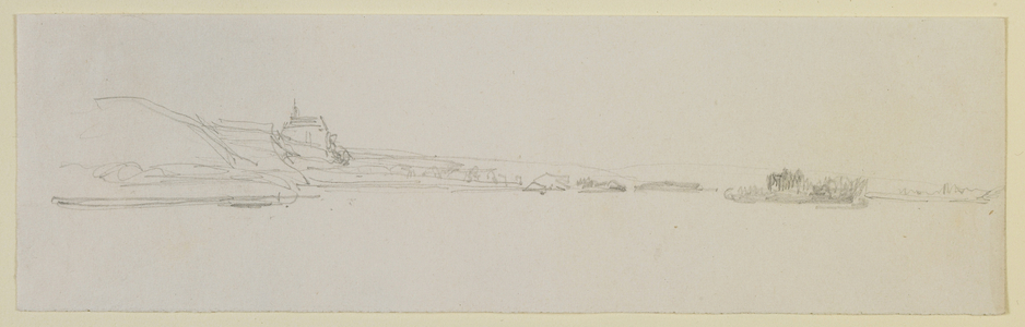 Pfalz, 1858 (pencil on white paper)