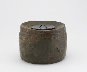 Tea ceremony water jar, Kyoto, Kyoto-fu, Edo period, 1615-1868 (ceramic)