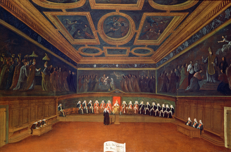 The Room of the Council of Ten, Doges' Palace, Venice