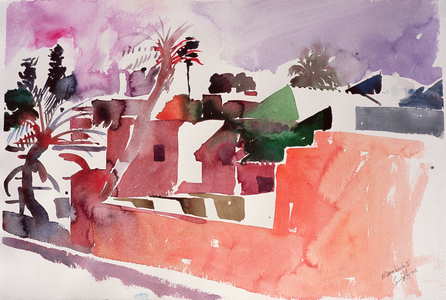 Marrakech 1  (watercolour on paper)