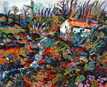 L'Hiver, La Chapelle (oil on canvas)