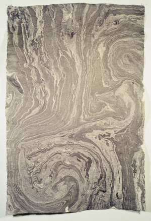 Hand dyed paper, mid 20th century (paper)