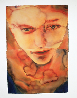 Closer, 2005 (w/c on Arches paper)